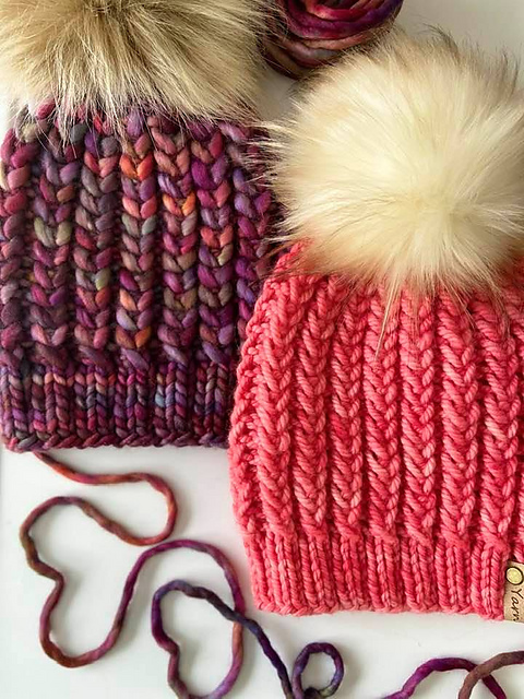 Braided Hearts Beanie